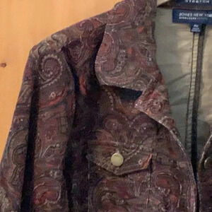 JNY courdoroy jacket  PM